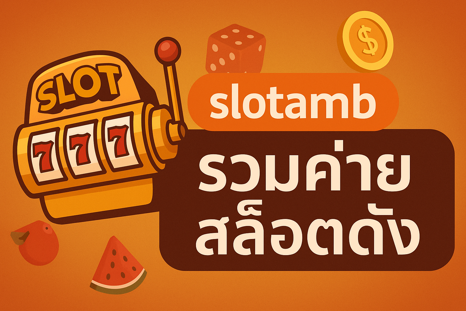 slotamb รวมค่ายสล็อตดัง